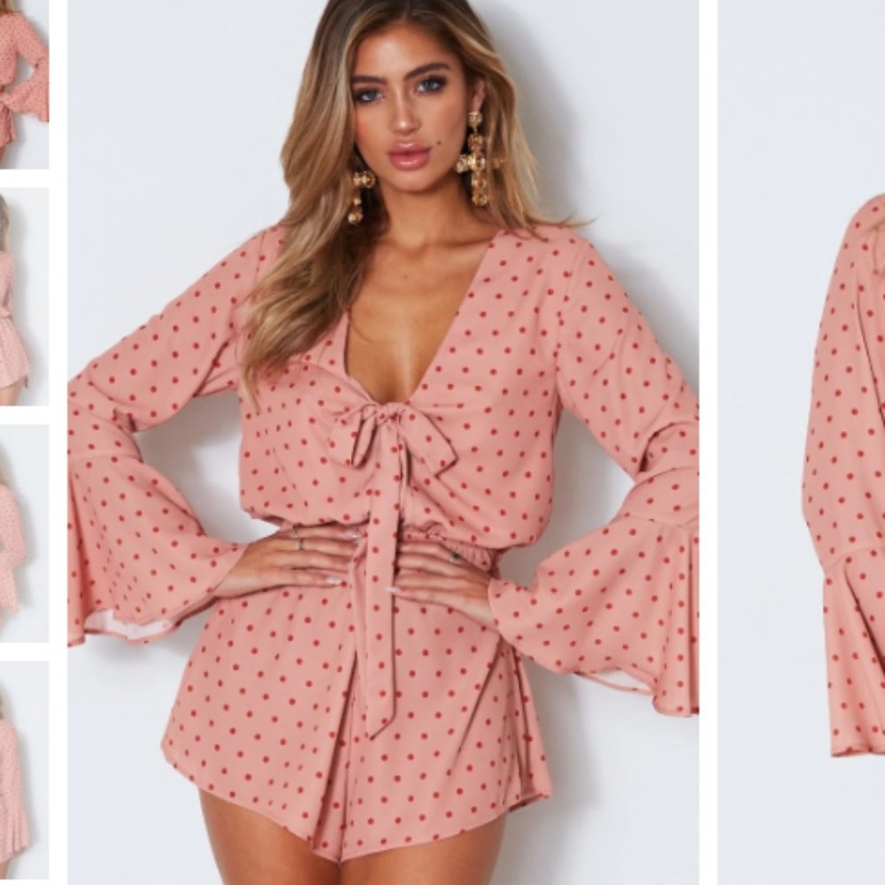 ON HOLD - NWT White Fox Boutique Romper